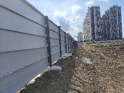 旭東鋼構C款圍擋助力施工現場隔離與防護